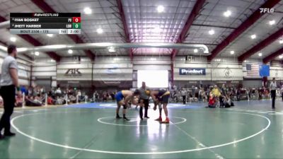 175 lbs Semifinal - Iyan Bosket, Pahrump Valley vs Jhett Harber, Lowry