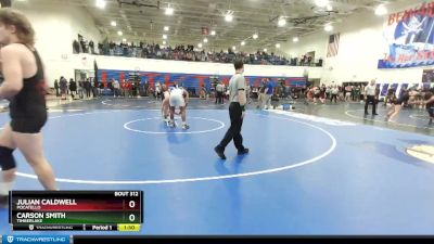 195 lbs Cons. Round 2 - Julian Caldwell, Pocatello vs Carson Smith, Timberlake