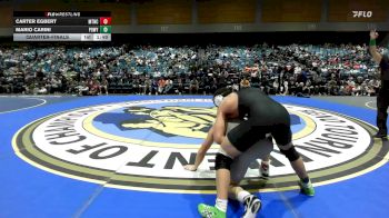 190 lbs Quarterfinal - Carter Egbert, Mountain Crest vs Mario Carini, Poway