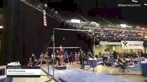 Nora Brazauskas - Women's Group, Swiss Turners Gymnastics Academy - 2021 Women's Xcel Region 4 Championships