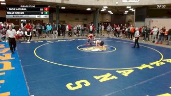 132 lbs Cons. Round 4 - Eddie Astorga, Unattached vs Shane Stream, Lincolnway West
