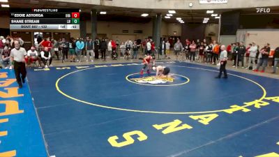 132 lbs Cons. Round 4 - Eddie Astorga, Unattached vs Shane Stream, Lincolnway West