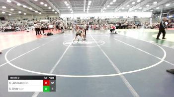 120 lbs Rr Rnd 2 - Kyla Johnson, Beast Nation vs Saige Olver, Valley Vixxens