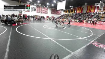 106 lbs Cons. Round 4 - Damon Kim, South Torrance vs Lorenzo Castillo, Calvary Chapel