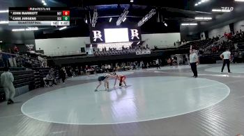 133 lbs Quarterfinal - John Marriott, Northern Oklahoma College-Tonkawa vs Case Jurgens, Southeast Community College