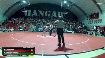 150 lbs Placement (16 Team) - Maverick Dubach, Adams Central vs Eli Winters, North Miami