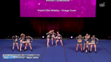 Impact Elite Athletics - Omega Crush [2026 L4.2 Senior - D2 - Small Semis] 2026 The D2 Summit