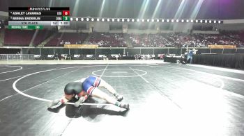 145 lbs 5th Place - Ashley Lavarias, Utah Tech (W) vs Mirina Enderlin, Arizona (W)