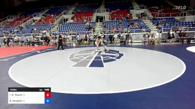 144 lbs Rnd Of 64 - Ethan Stock, OR vs Ambrose Ieropoli, OH