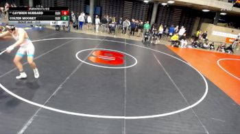 215 lbs Quarterfinal - Caybren Hubbard, Unattached vs Colten Mooney, Unattached