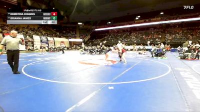 155 Class 2 lbs Quarterfinal - Maggie Ortmann, Washington vs Serenity Tilford, Rolla