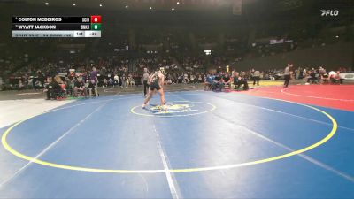 3A Boys 175 lbs Cons. Semi - Wyatt Jackson, Banks Boys vs Colton Medeiros, Scio Boys
