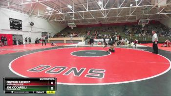 165 lbs Quarterfinal - Joe Ciccarelli, Cuesta College vs Edward Ramirez, Santa Ana College