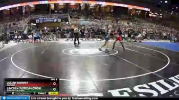 1A 106 lbs Cons. Round 3 - Lincoln Sledzianowski, Somerset Academy vs Julian Harvey, Wakulla