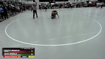 175 lbs Cons. Round 2 - Aidan Rowells, Toss Em Up Wrestling Academy vs Timothy Brown Iii, Georgia