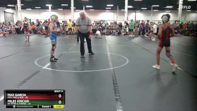 76 lbs Round 3 (6 Team) - Miles Kincaid, U2 Stars & Stripes vs Max Garcia, Full Circle Red