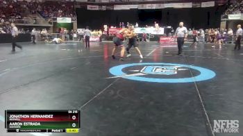 5A 215 lbs Cons. Round 1 - Jonathon Hernandez, Roswell vs Aaron Estrada, Gadsden