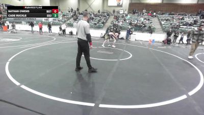 102 lbs Quarterfinal - Nathan Owens, Mattime vs Cade Ruckle, Gold Rush Wrestling