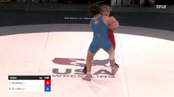 160 lbs Cons Semi - Lucas Ricketts, Kentucky vs Bradley Rodriguez-Little, Minnesota