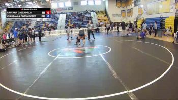 120 lbs Round 3 (6 Team) - Liliyana Calzadilla, Black Hive vs Claudia La Costa Perez, Oviedo WC