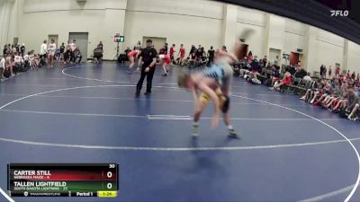 132 lbs Semis & 1st Wrestleback (8 Team) - Tallen Lightfield, South Dakota Lightning vs Carter Still, Nebraska Maize