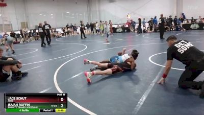 85 lbs Cons. Round 2 - Jace Schut, Ares vs Isaiah Ruffin, Burnett Trained Wrestling