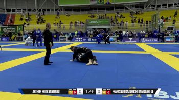 Francisco Kazuyoshi Kamogari De vs Arthur Fritz Santiago 2025 Brasileiro Jiu-Jitsu IBJJF