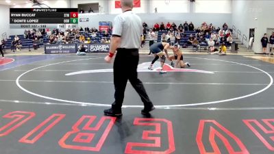 149 lbs Quarterfinal - Donte Lopez, Oklahoma Wesleyan vs Ryan Buccat, University Of Saint Mary (ks)