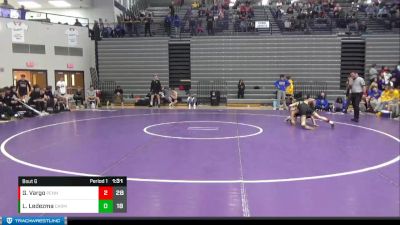 126 lbs Semis & 1st Wrestleback (8 Team) - Gio Vargo, Penn vs Lito Ledezma, Carmel