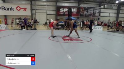 97 kg Consi Of 16 #1 - Thomas Goodwin, New Jersey vs Dontae Hoose, Lvwc