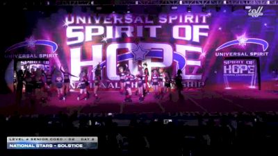 National Stars - Solstice [2026 L4 Senior Coed - D2 Day 2] 2026 Spirit of Hope Grand Nationals