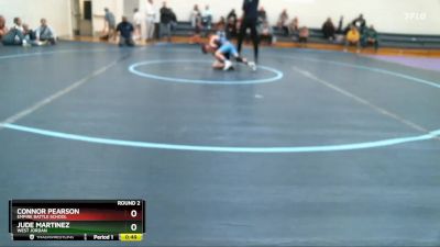 62-67 lbs Round 2 - Jude Martinez, West Jordan vs Connor Pearson, Empire Battle School