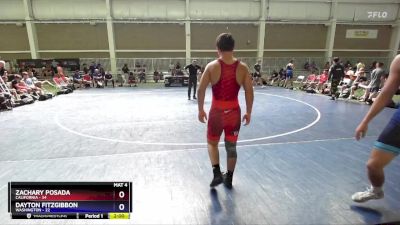 157 lbs Round 2 (8 Team) - Isaac Padilla, California vs Sawyer Evans, Washington