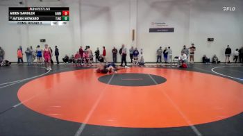 157 lbs Cons. Round 3 - Jaylen Howard, Team Jeff Wrestling Club vs Aiden Sandler, Southport Wrestling Club