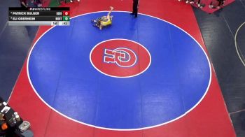 89 lbs 3rd Place - Patrick Bulger, Derry Area vs Eli Oberheim, Montgomery