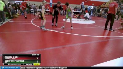 72-75 lbs Round 4 - Solomon Martinez, HRA vs Cordel Smith, Junior Bulldogs