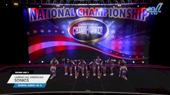 Laredo All American - Sonics [2024 L3 Junior - D2 - B Day 2] 2024 Cheer Power Southern Nationals