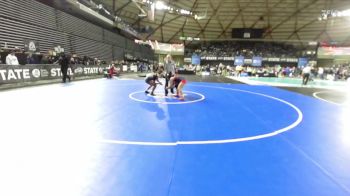 Girls 4A 145 lbs Champ. Round 2 - Edith Benitez, Eisenhower (Girls) vs Makayla Larry, Union (Girls)