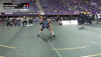 131 lbs Quarters & 1st Wb (16 Team) - Hannah Palise, Grand Valley State vs Kassey Daugherty, Presbyterian