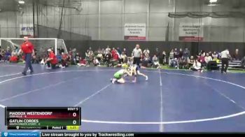 85 lbs Round 2 (6 Team) - Gatlin Cordes, South Dakota Storm vs Maddox Westendorf, Iowa Blue