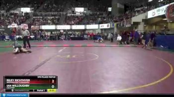 5th Place Match - Riley Richtmyer, Broadwater (Townsend) vs Ian Willoughby, Colstrip