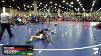 132 lbs Round 2 (6 Team) - Gustavo Ferreira, Alabama Elite Gold vs John Breen, Indy WC