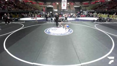 49 lbs Quarters - Colin Crow, Gladiator Wrestling vs Bodhi Ybarra, Origin Training Center