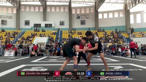 Eduardo Oba Sandini vs Samuel Lisboa 2025 ADCC Brazilian Nationals
