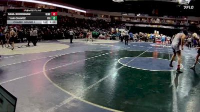 5A 285 lbs Champ. Round 1 - Ian Chavez, Piedra Vista vs Saul Rodriguez, West Mesa