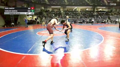 160 lbs Consi Of 8 #2 - Paul Batch, Junior Hawks Wrestling Club vs Carlos Garcia, Gilmer Bobcat Wrestling