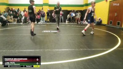 115 lbs Quarterfinal - Maximus Bruggemann, Legacy Elite Wrestling vs Luke Paitl, Summerville Takedown