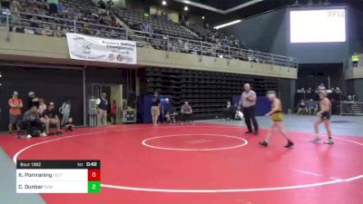 91 lbs Semifinal - Kaiden Pomraning, Felton, PA vs Charlie Dunbar, Downingtown, PA