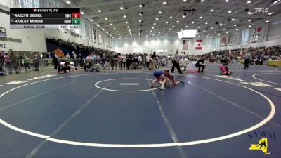 106 lbs Cons. Semi - Raelyn Diebel, Gowanda Wrestling Club vs Harley Eidens, Long Beach Gladiators Wrestling