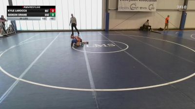 56 lbs Rr Rnd 3 - Kyle LaRocca, Mat Warriors PWC vs Gideon Drane, 84 Athletes